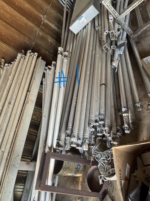 Lot of Scaffolding, Walk Boards, and Braces - Image 7
